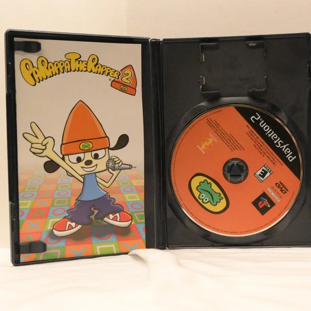 PaRappa the Rapper 2 CIB Sony PS2 Complete w/ Case Manual Disc